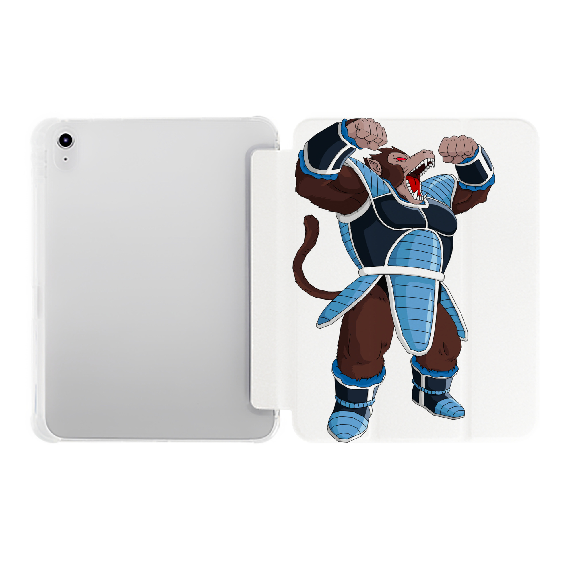（画像用） ドラゴンボール DRAGON BALL IPad ケース ペン収納付き 三つ折りスタンド PUレザー×シリコン 対応機種9.5/10.5/10.9インチ